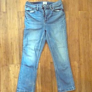 JCREW BILLIE DEMI BOOT CROP JEANS